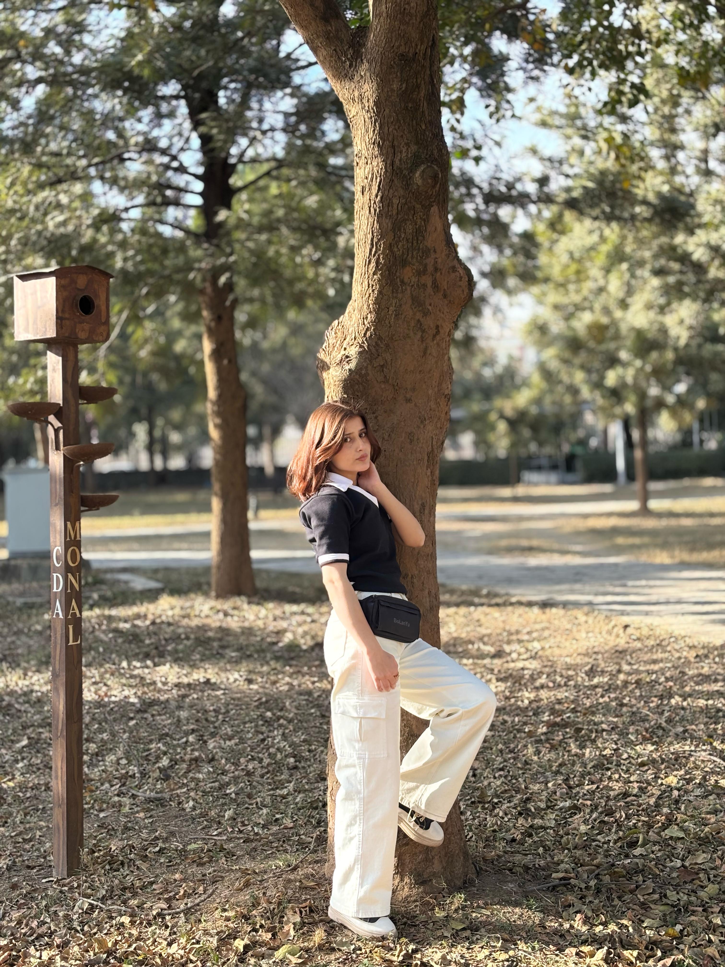 Off White Wide Leg Cargo